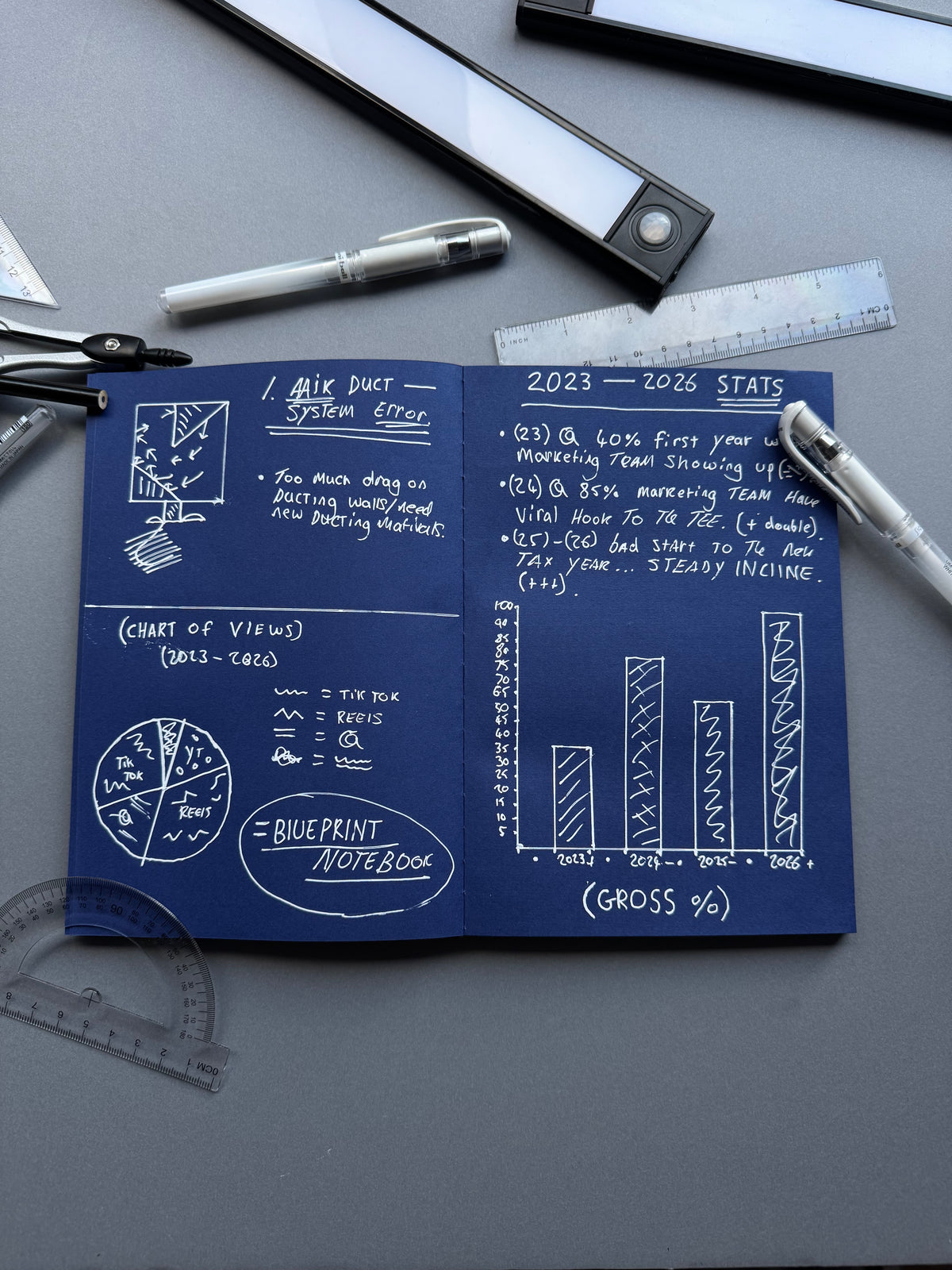 “TXTRA” notebook + pen
